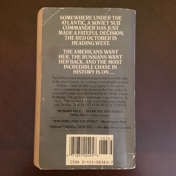 TOM CLANCY’s The Hunt for Red October & Power Plays Books - Picture 4 of 9